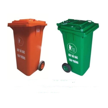 thùng rác 120L có nắp