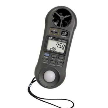 Máy Đo Nhiệt độ – Độ ẩm – Ánh sáng – Tốc độ gió LM 8000A
