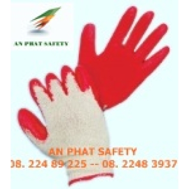 Găng Tay Len Phủ Nhựa